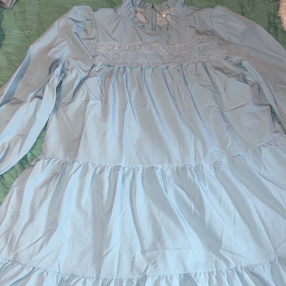 Spirit Sky Blue Kids Dress